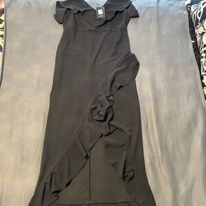 Elegant Black Women's Dress